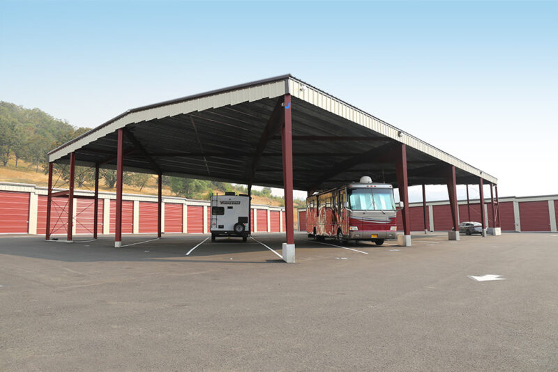 covered rv, trailer and boat storage in roseburg, or